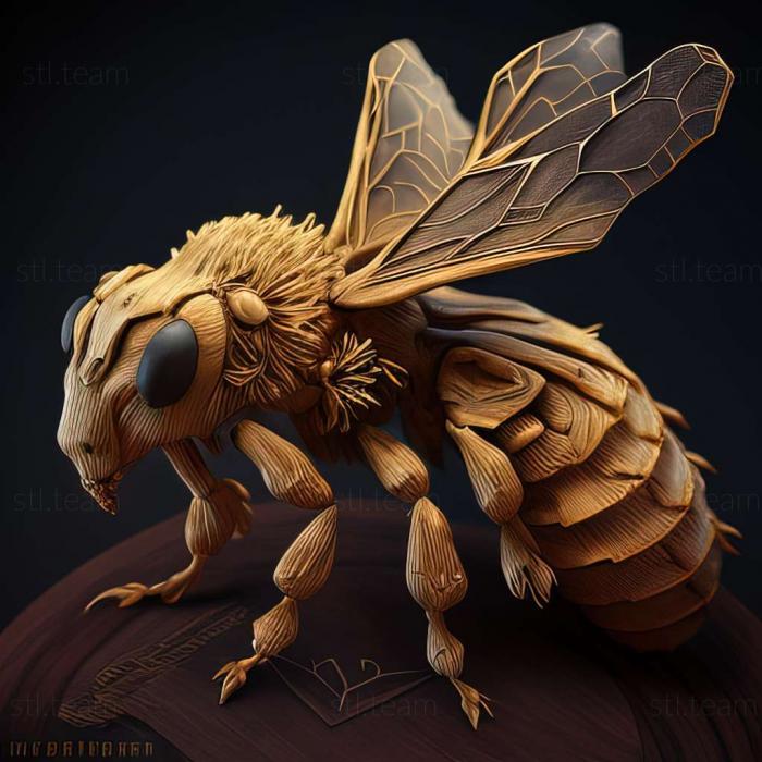 3D модель Megachile uralis (STL)